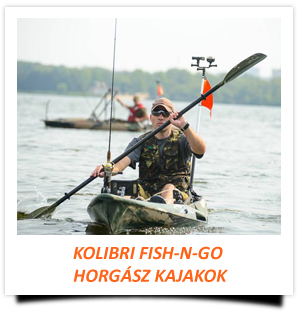 KOLIBRI FISH-N-GO HORGÁSZ KAJAKOK
